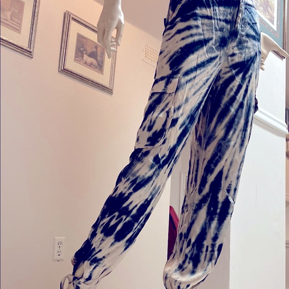 Young Fabulous And Broke Tie Dye Cargo Pants